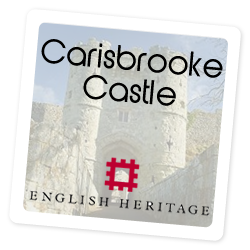 Carisbrooke Castle on the Isle of Wight